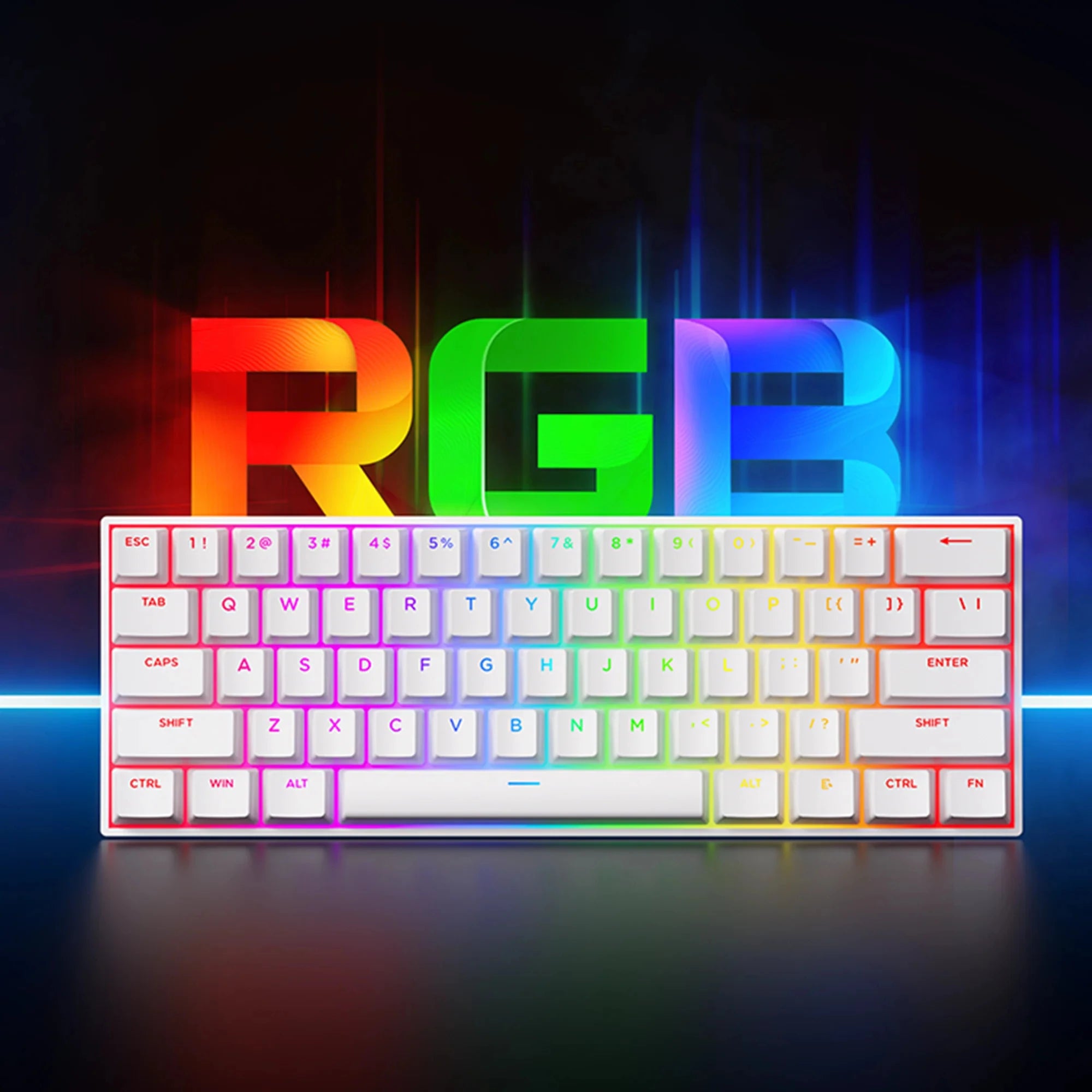 MCHOSE ACE68 Magnetic Keyboard Wired Mechanical ACE60 Pro for Gaming 0.01mm RapidTrigg 8000Hz SOCD/Rs 0.125ms 128K Sampling Rate