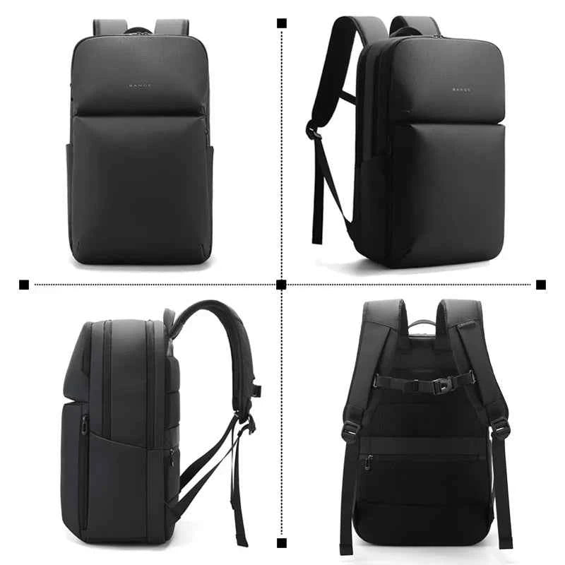 BANGE Simple Design Large Capacity Laptop Backpack Water Resistant Computer Backpack Fits 16 Inch Laptop Back Pack Bag for Male