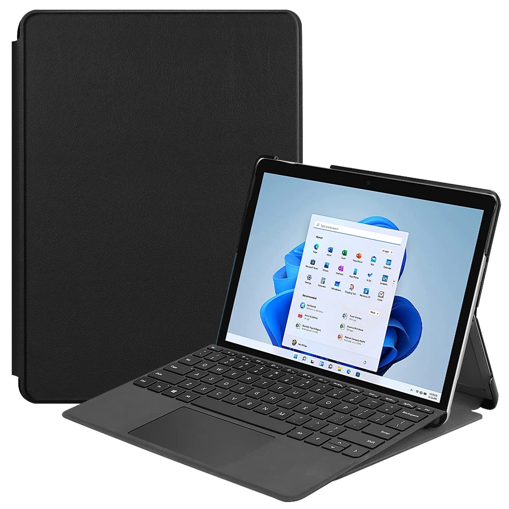 Smart Tablet Case Universal for Microsoft Surface Go 1 2 3 4 10.5 inch Filp Stand Cover Luxury PU Leather Auto Sleep Cute Funda