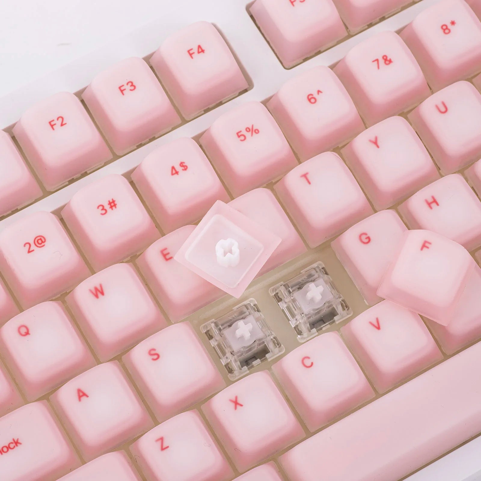 EPOMAKER AegisSil Keycap Set 113 Cherry Profile Silicone Material Keys for Cherry MX/Kailh/Outemu/Gateron Mechanical Keyboard