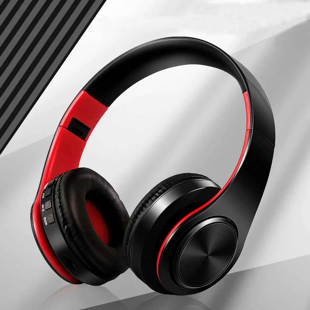 2026 Wireless Bluetooth Stereo Headset Upgrading Sports Overhead Earphone with Mic for Smart Phone TV PC Tablet - Music