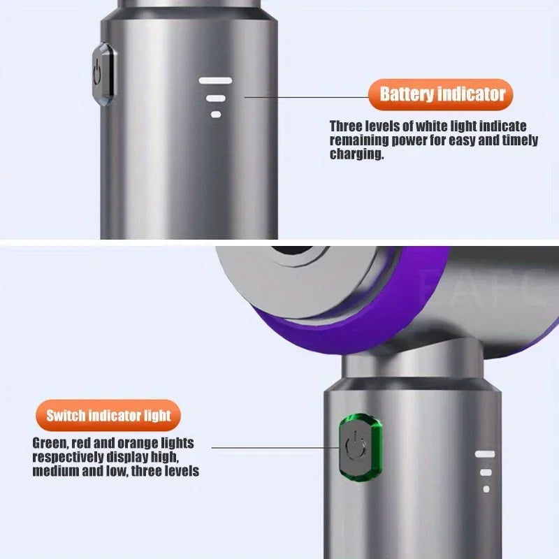 New Portable Handheld Vacuum 30000Pa Cordless Car Vacuum Cleaner With Brushless Motor 4 In 1 For Keyboard, Home, Pet And Car