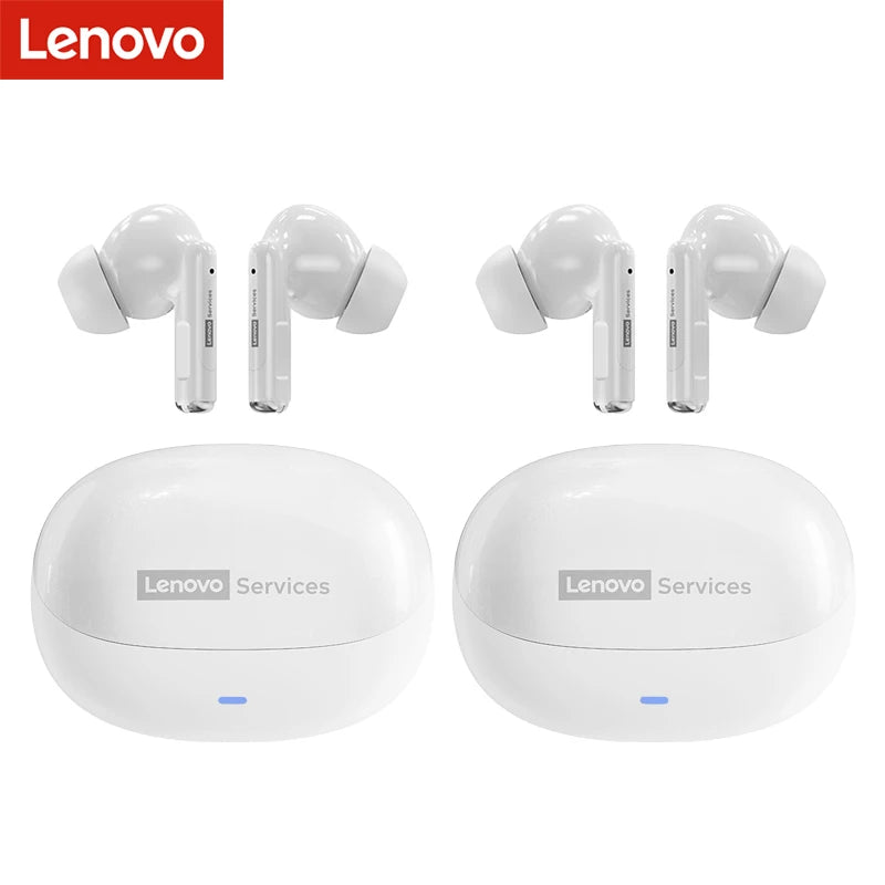 Lenovo Headphones TWS Wireless Bluetooth 6.0 HiFi Sound ENC Call Noise Reduction Earphones Gaming Sports Headset With Mic New
