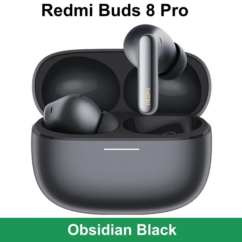 Xiaomi Redmi Buds 8 pro TWS Bluetooth 5.4 Earphones with 3MIC AI 55dB ANC 35H Battery Dual Connection Earbuds for Mobile Phone