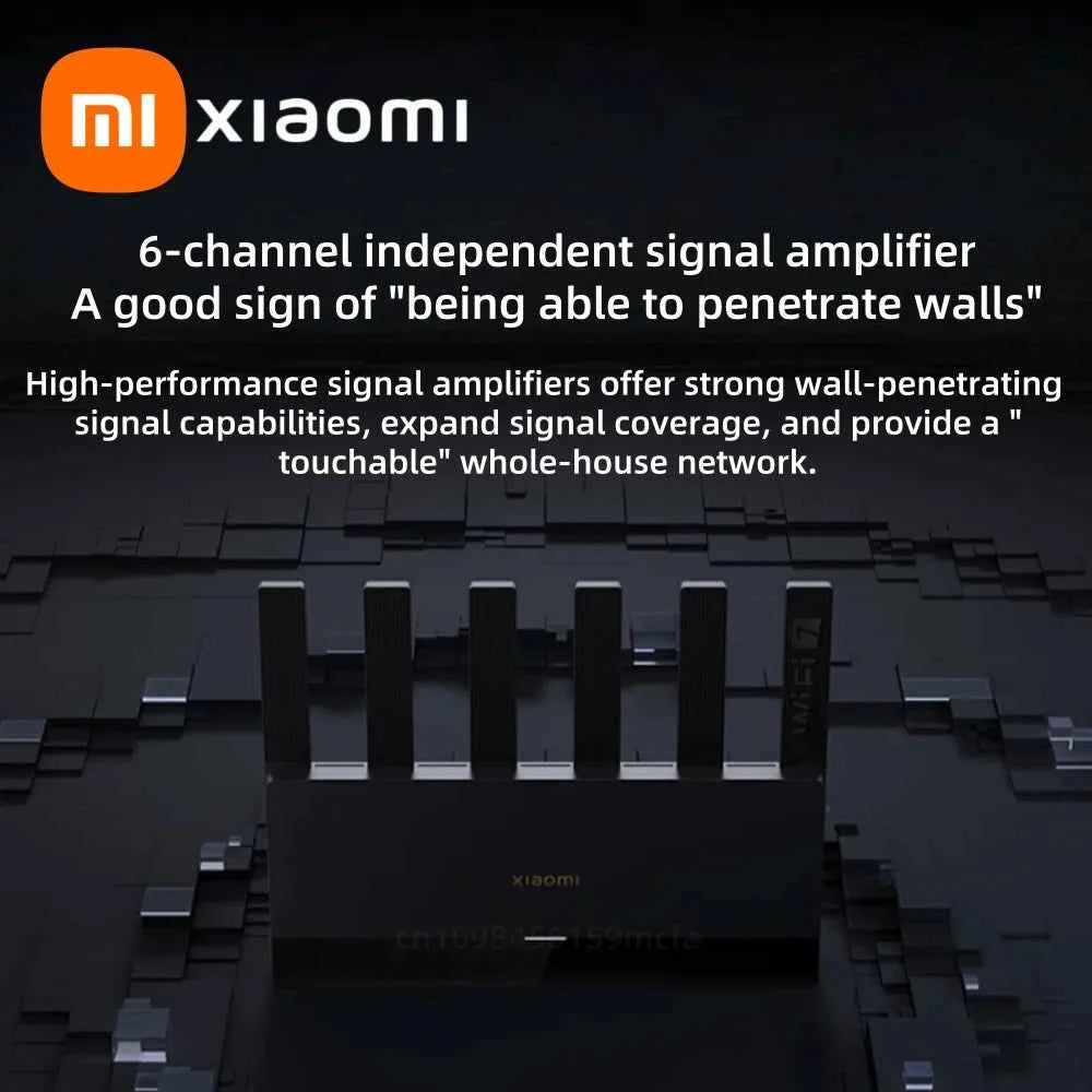 Xiaomi Router BE6500 Quad Nucleus Wifi7 6500Mbps 2.5G Ethernet Port ...