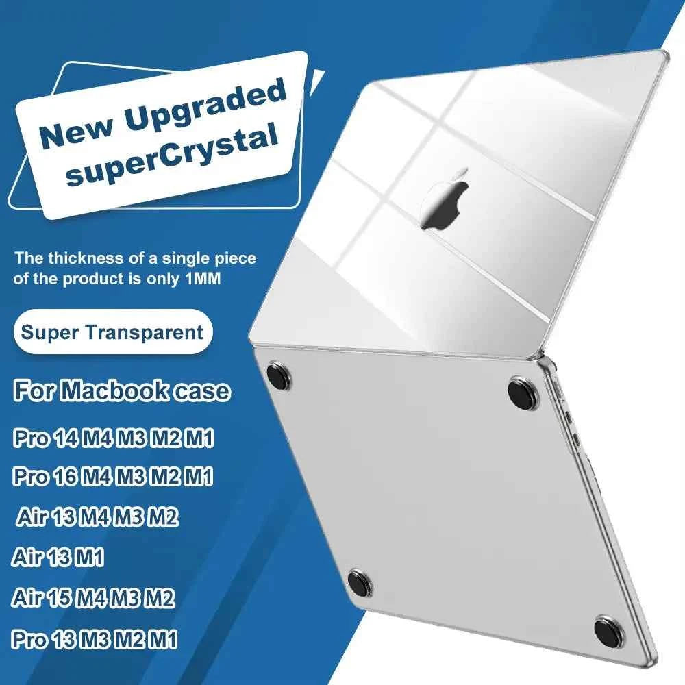 Laptop Case For MacBook Pro 14/16 inch Pro/Max M5 M4 M3 M2 M1 Chip 2026-2021 Case,Ultra Thin Hard Shell Cover For Air 13/15'' M5