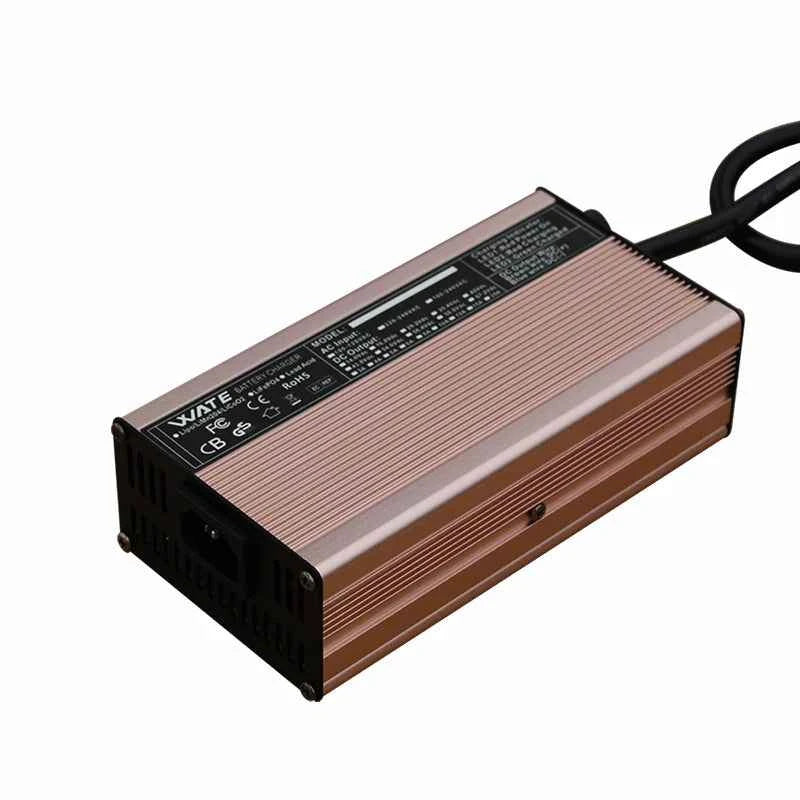 14.6V 25A Lifepo4 Charger 4S 12VCharger For Lithium iron Phosphate Battery Pack Smart Aluminum case