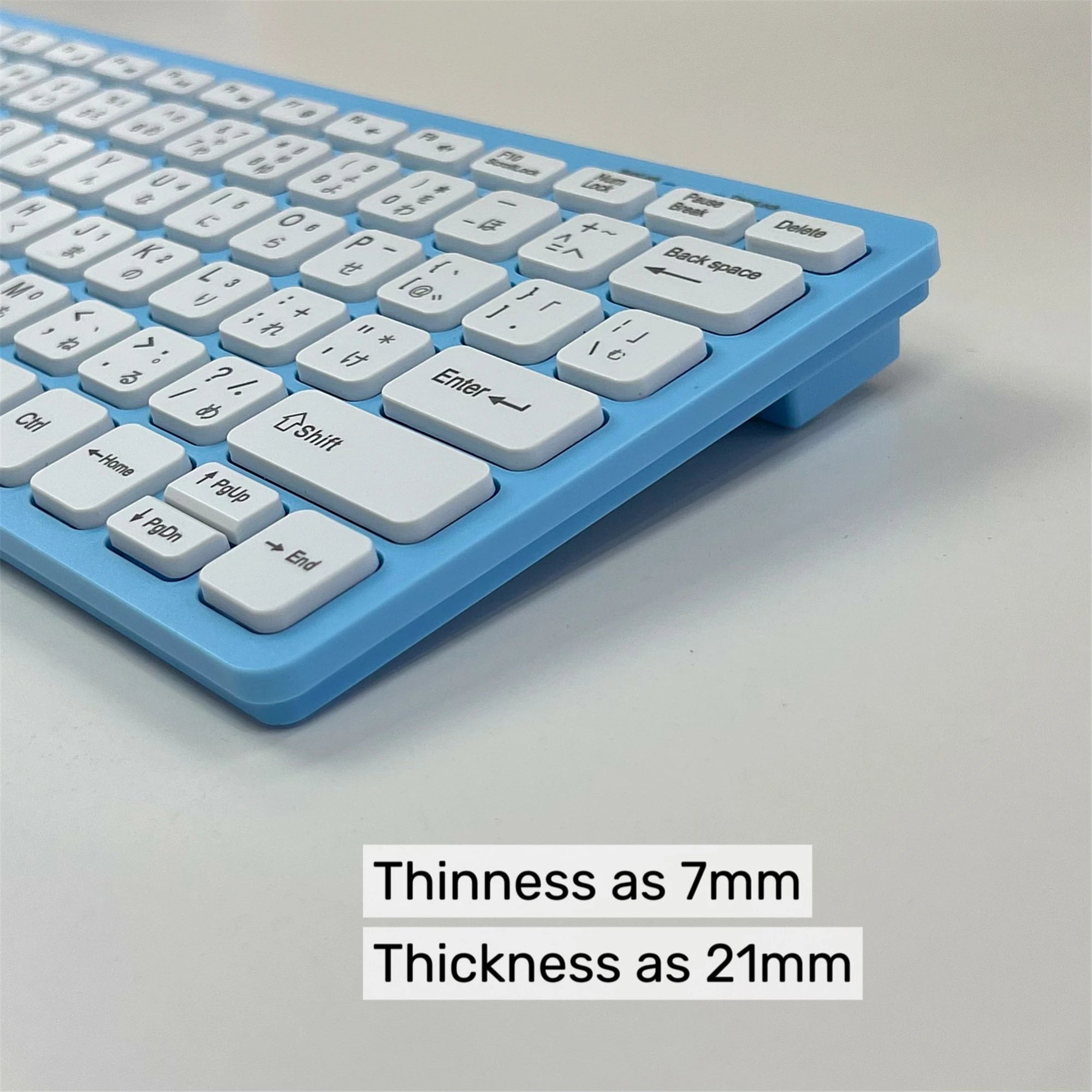 Russian 2.4G Wireless Keyboard and Mouse Protable Mini Keyboard Mouse Combo Set For Notebook Laptop Mac Desktop PC Computer