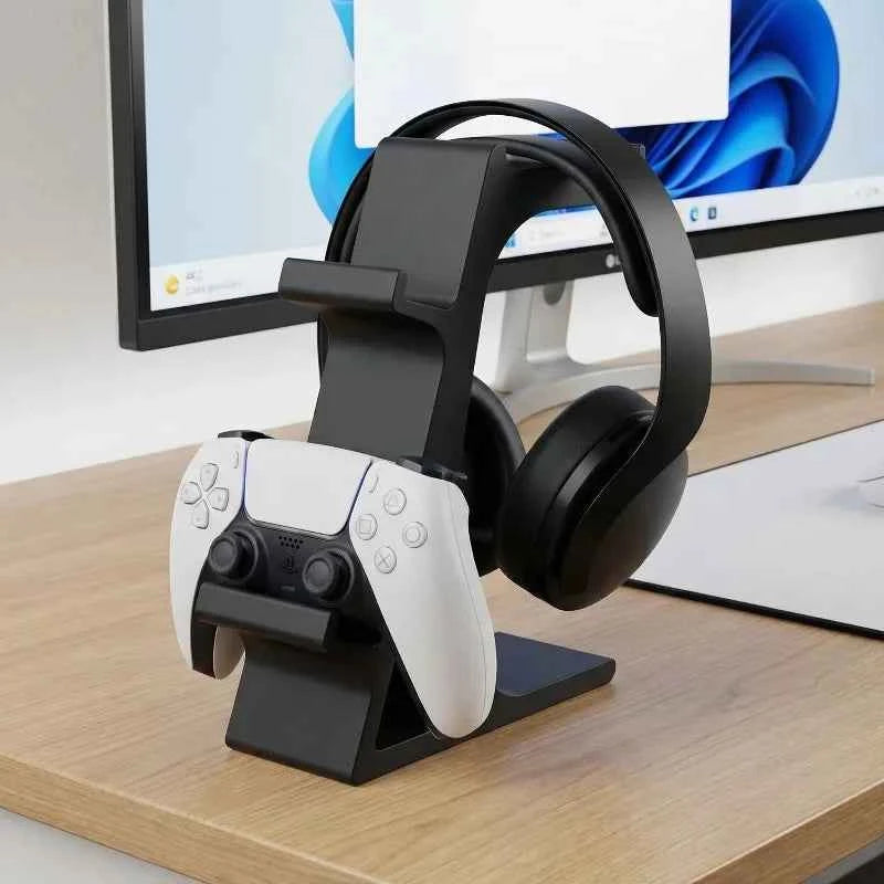 Game Standing Headphone Controller Stand Holder Gamepads Multi-Functional Gaming Accessory Universal for PS4/PS5/XBOX Standing