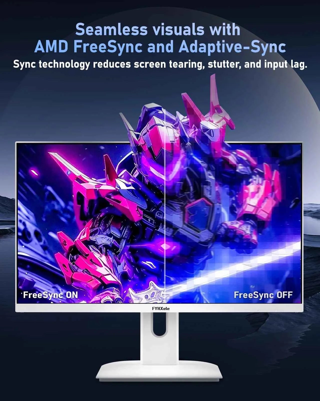 FYHXele 27 inch 180Hz IPS Gaming Monitor 1Ms Fast Response Speed 1920 * 1080