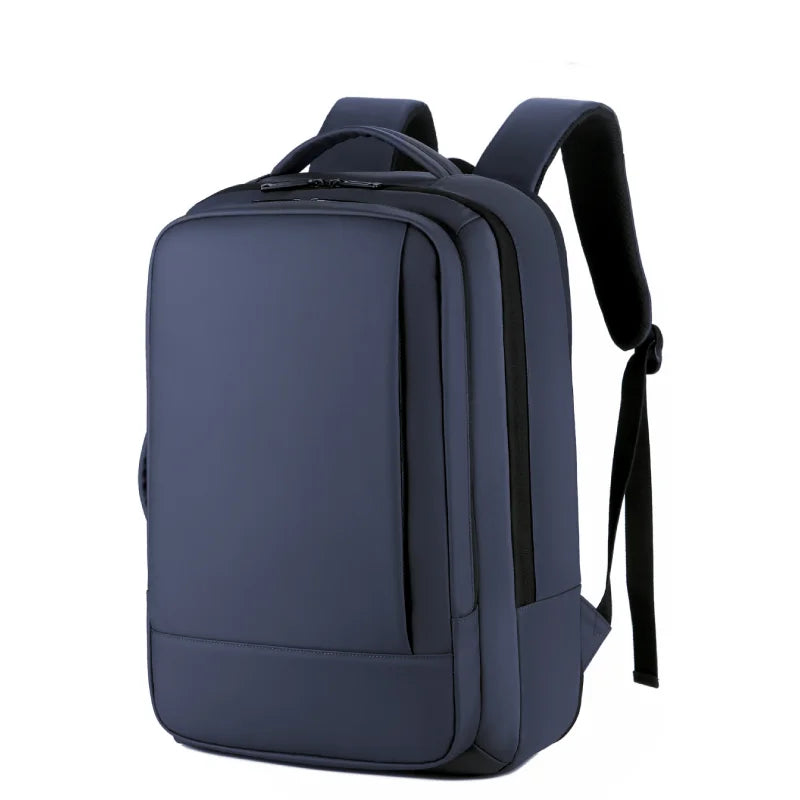 1Pcs Expandable Travel Backpack, Business casual men's backpack,with USB charging,waterproof fabric,suitable for daily commuting