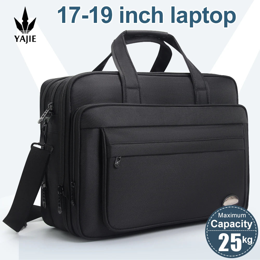 Large Capacity Briefcase Bag Men Business Bag 15.6 inch 17