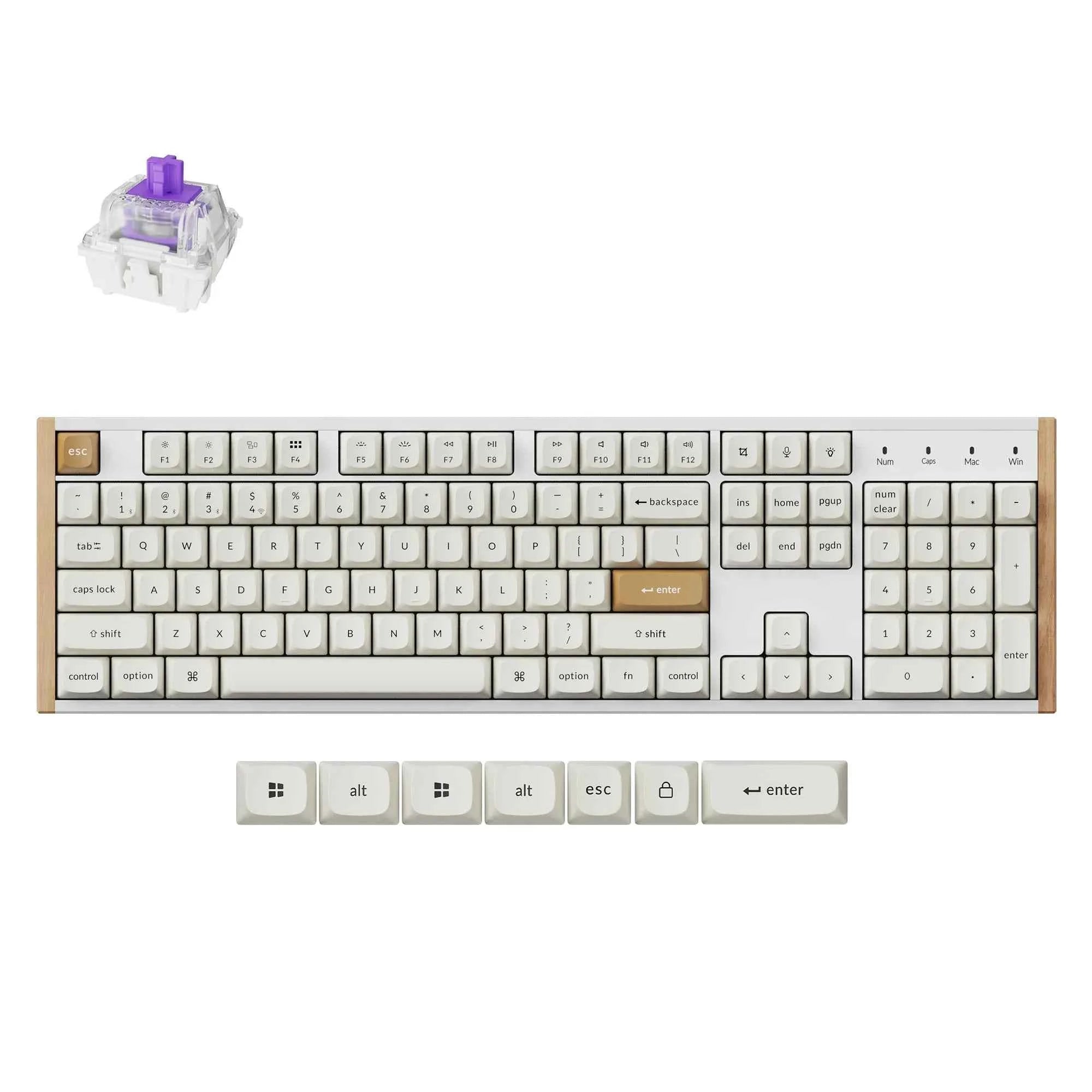 Keychron K10 HE — Magnetic Switch Wireless Mechanical Keyboard
