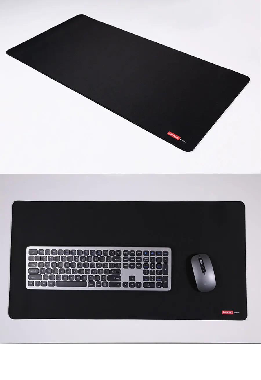 Lenovo E-Sports Gaming Extra-Thick Gaming Mouse Pad Portable Office Keyboard Desk Protector Computer Stain-Resistant Desk Pad