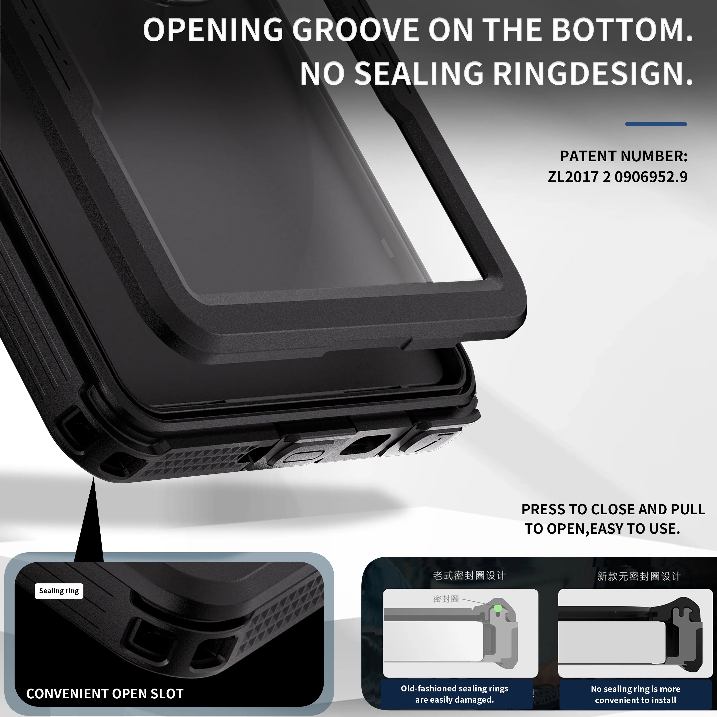 IP68 Waterproof Phone Case with Magnetic Lanyard for Samsung Galaxy S25 Ultra S24 (Note: S23 does not have a magnetic feature)