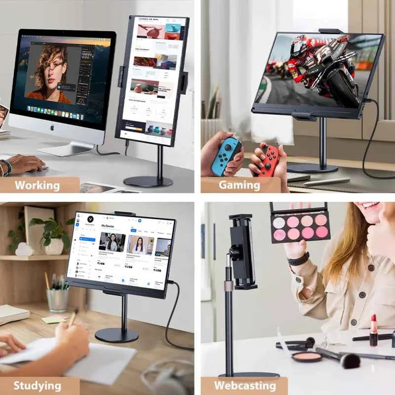 Lamgool Adjustable Laptop & Monitor Stand – Fits 10