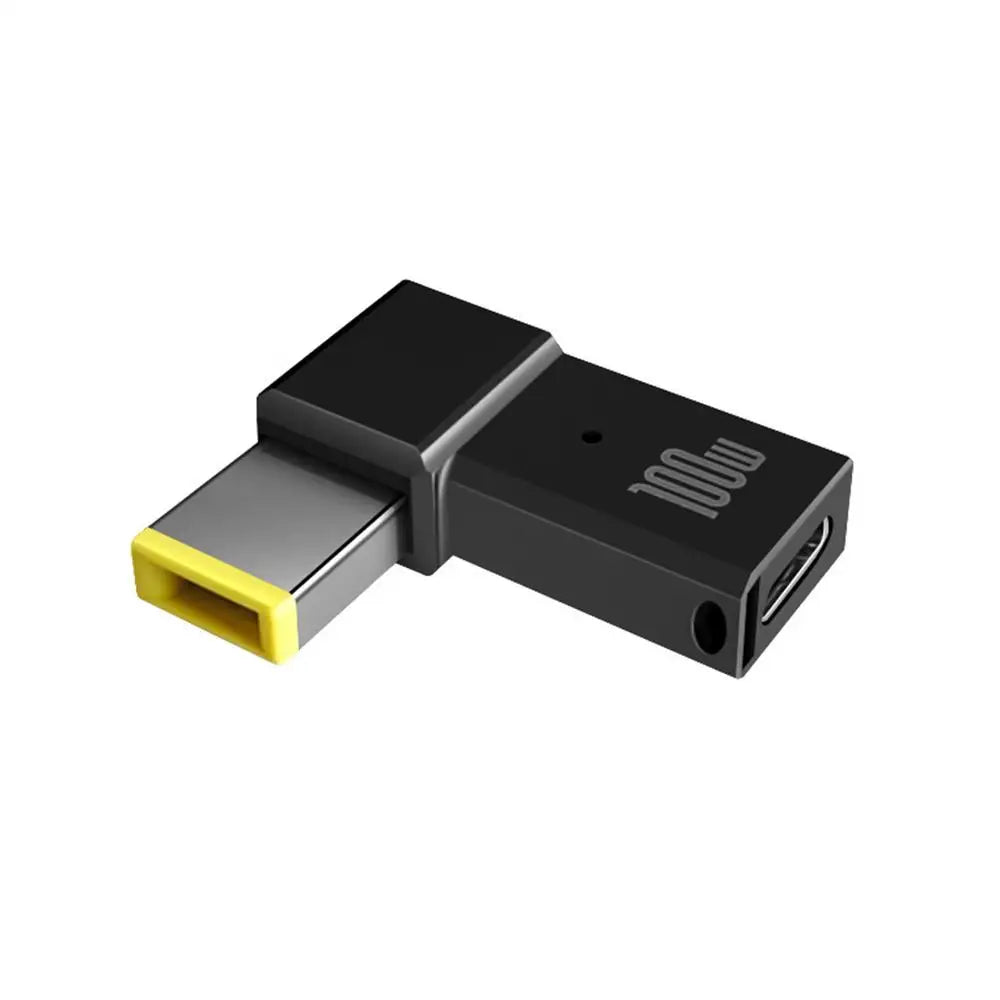 20V/5A 100W PD USB C To Square Tip Adapter ForLenovo Long Slim-Tip Accessories