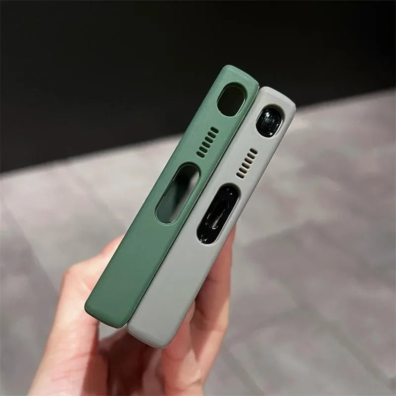 For Magsafe Hidden Holder Clear Case For Samsung Galaxy S26 S25 S24 Ultra Plus S23 FE Shockproof Magnetic Wirelesss Charge Cover