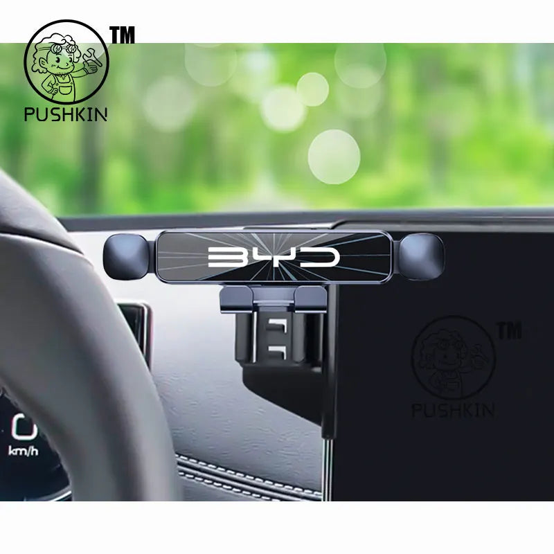 For BYD Seal 6 C6 DMI Touring 2025 2026 Car Styling Mobile Phone Holder Screen Mount Gravity Bracket Stand Modified Accessories