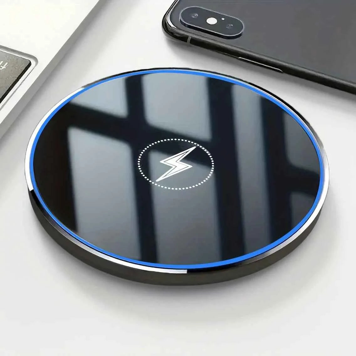 Universal Wireless Charger for Apple iPhone 17/16/15 pro Max Samsung Galaxy S22/S21 Huawei Xiaomi  Google Pixel - Compatible wireless chargers