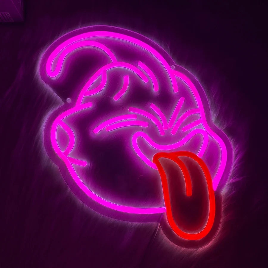 Gaming Neon Sign for Gamer Room Decor,USB Powered LED Anime Neon Signs for Kids Bedroom Game Room Man Cave Gifts