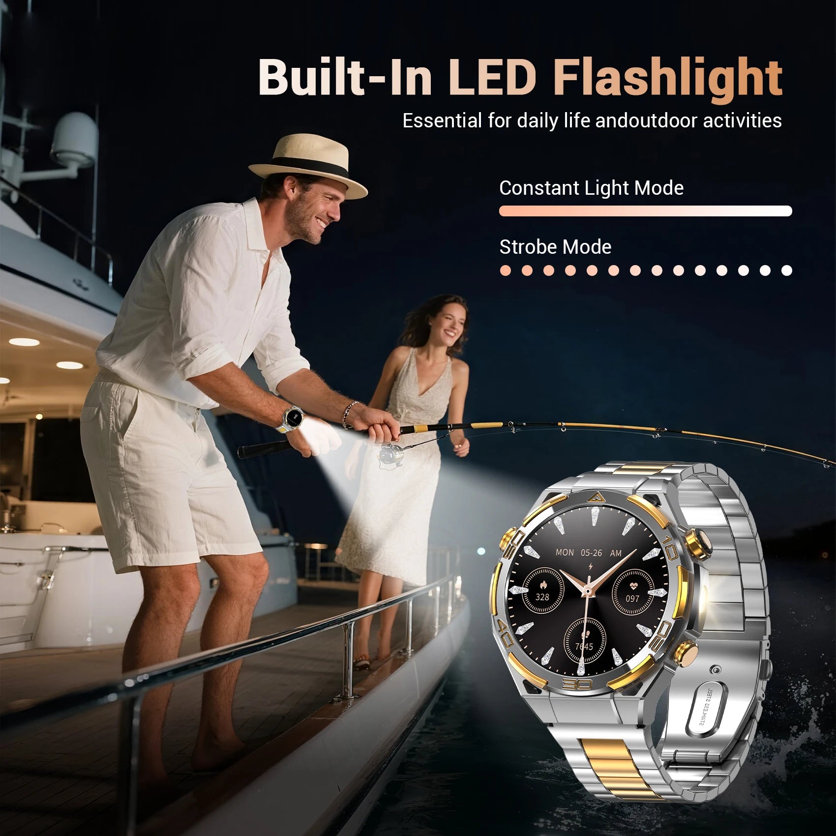 New Blackview W90 Pro GPS Smart Watch 1.43