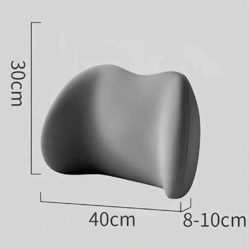 Lumbar Support Cushion Sleep Lumba Pillow Ergonomic Office Chair Backrest Chiropractic Pillow Car Cushion Back Support