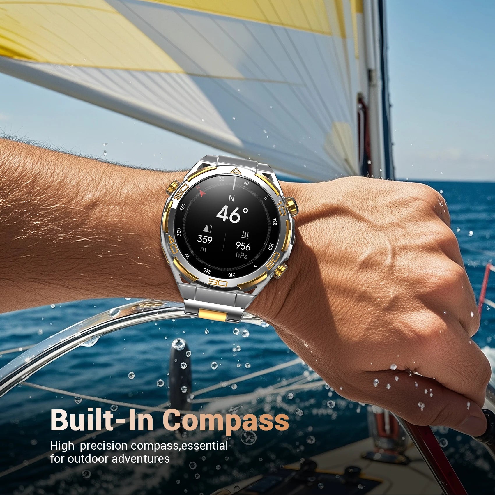 New Blackview W90 Pro GPS Smart Watch 1.43