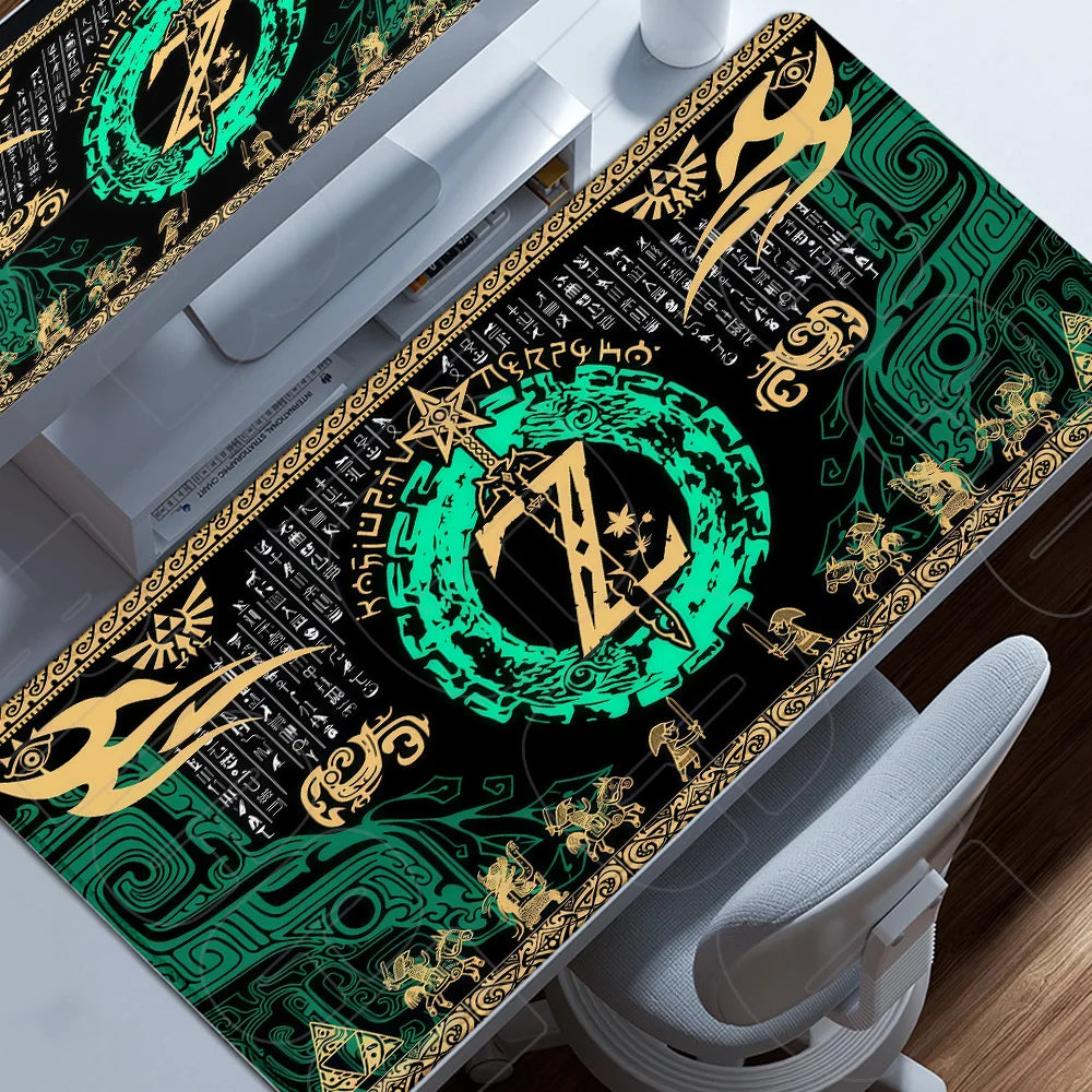 XXL HD Printing Zeldas of Legends Mouse Pad Maximum size 600x1200mm Keyboard Mousepad large Desk Mat PC Gamer Carpet Table pads