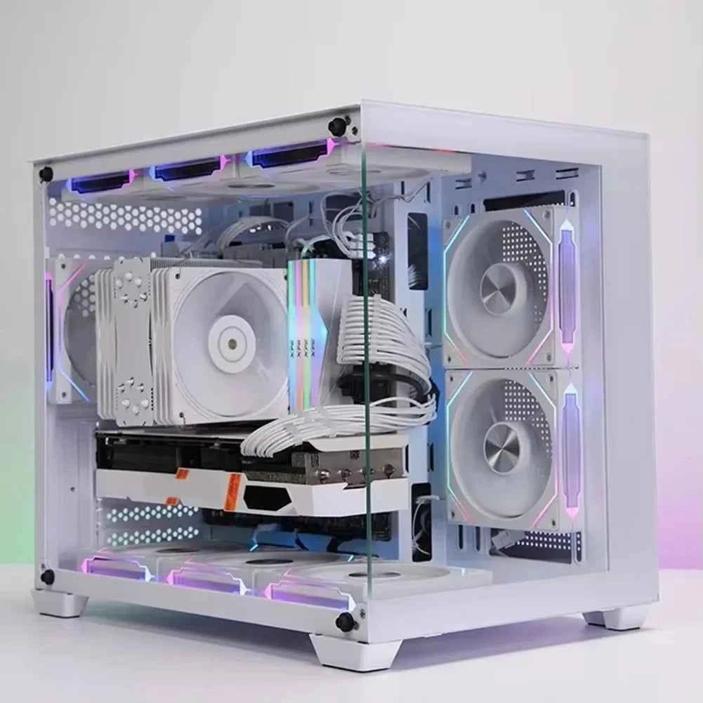 ICE Whale Prism 4RS ARGB PC Case Fan 120mm Infinity Mirror Design Motherboard Lighting Sync 4PIN PWM CPU Fan