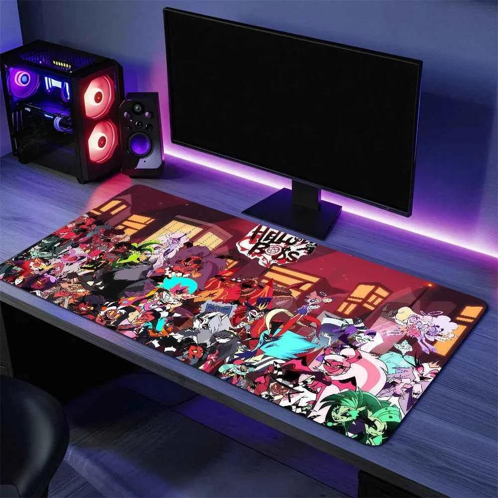 Mouse H-Helluva Pad Anti-fray B-Boss Home Custom Ergonomic Office Rubber Cartoon Large Desk Funny Mat Keyboard PC Non-slip