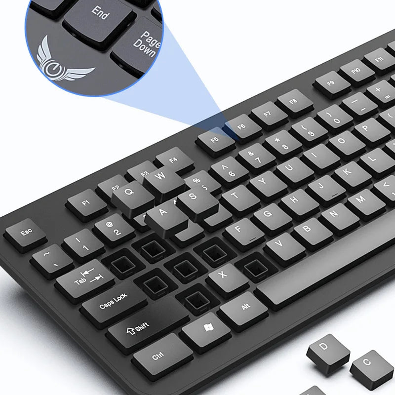 2.4GHz Wireless Keyboard Mouse Set Gaming Keyboard  Mouse Kit Tablet keyboard for Android TV Box Laptop PC Office Accessories