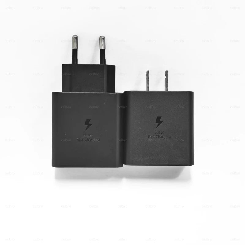 Samsung S26 Ultra original 60W Charger PD Type C Adapter EU Plug Fast Charge Samsung S25+ S25 S24 S23 S22 Ultra A57 Tab S10 S9