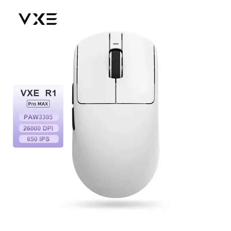Vxe Dragonfly R1SE R1 R1pro R1ProMax Gaming Mouse, Rechargeable, Paw3395 Lightweight Ergonomic Wireless Mouse Esport