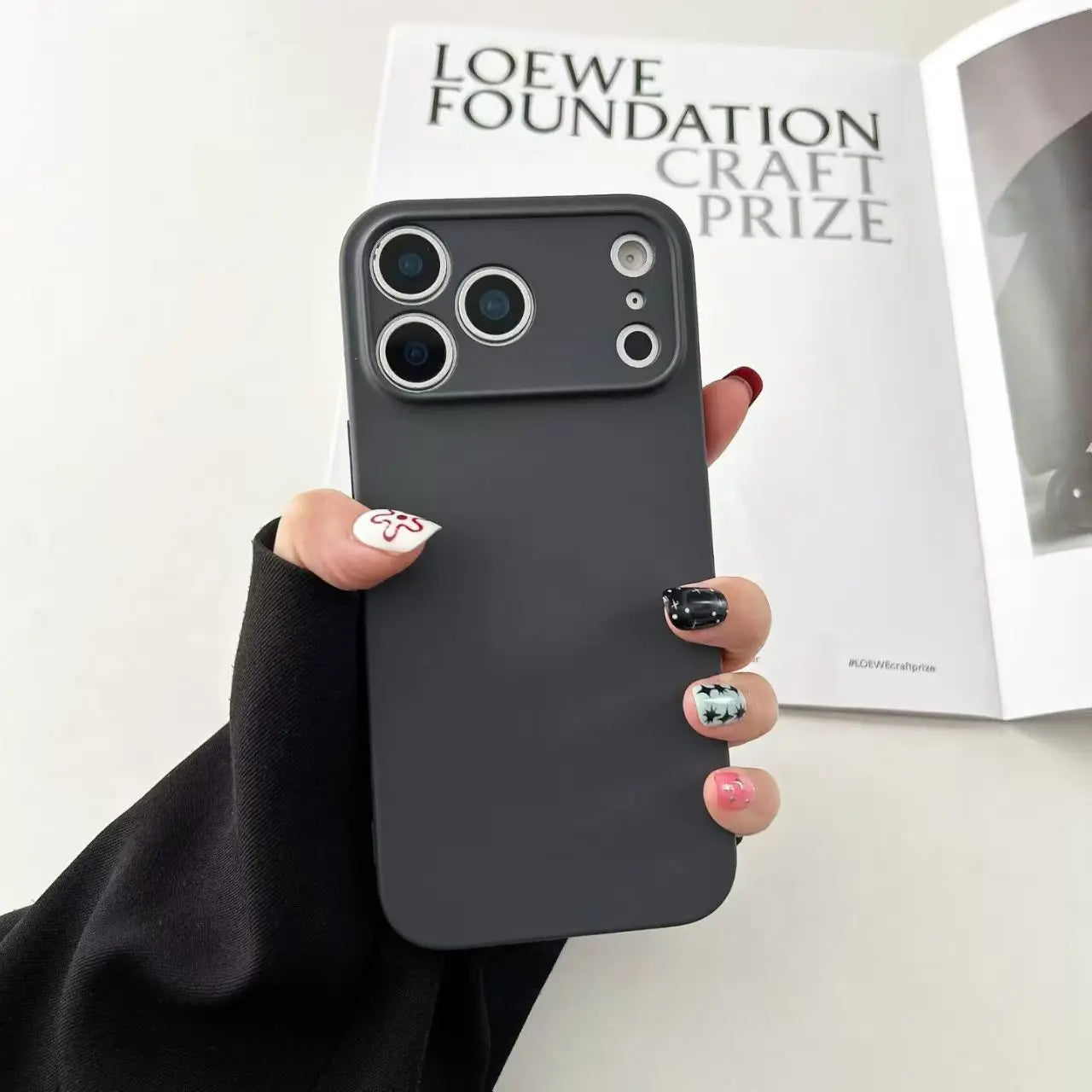 Premium Liquid Silicone-Style Case for iPhone 17/16E/16 Plus/15 Pro/14/13/12 Pro Max – Shock-Resistant