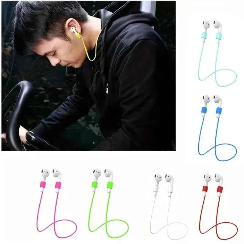 Silicone Lanyard Strap Anti-Lost Cord Sports Lanyard