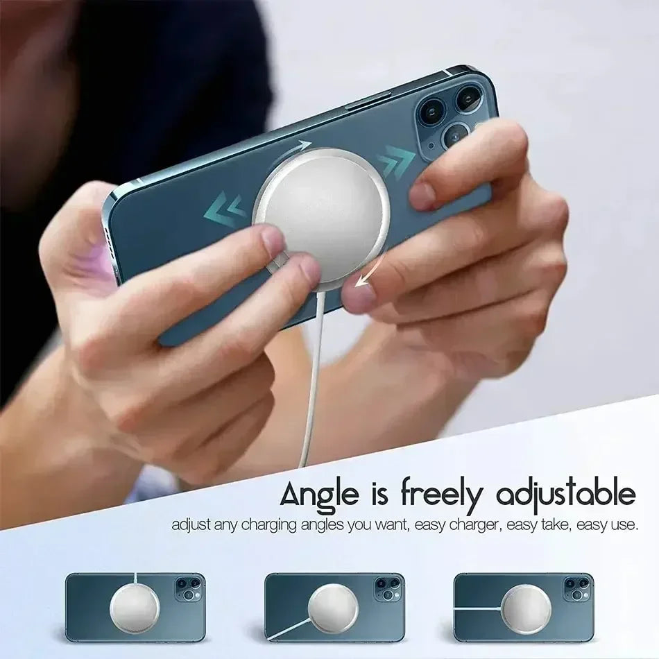 Fast Charger Original Magnetic Wireless Charging Device For iPhone 17 16 15 14 13 12 Pro Max Mini USB C 8 Plus XR XS MAX Airpods