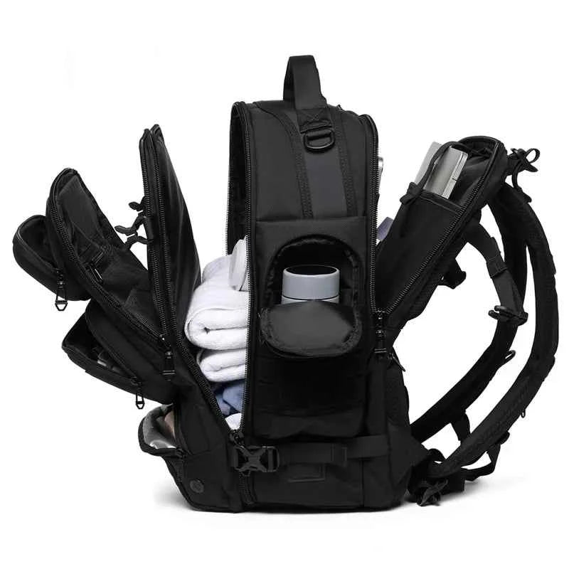 Men Travel Backpack Bag School Bag Men oxford Backpack with shoes compartment 15.6 inch Laptop Backpack for men Rucksacks bags