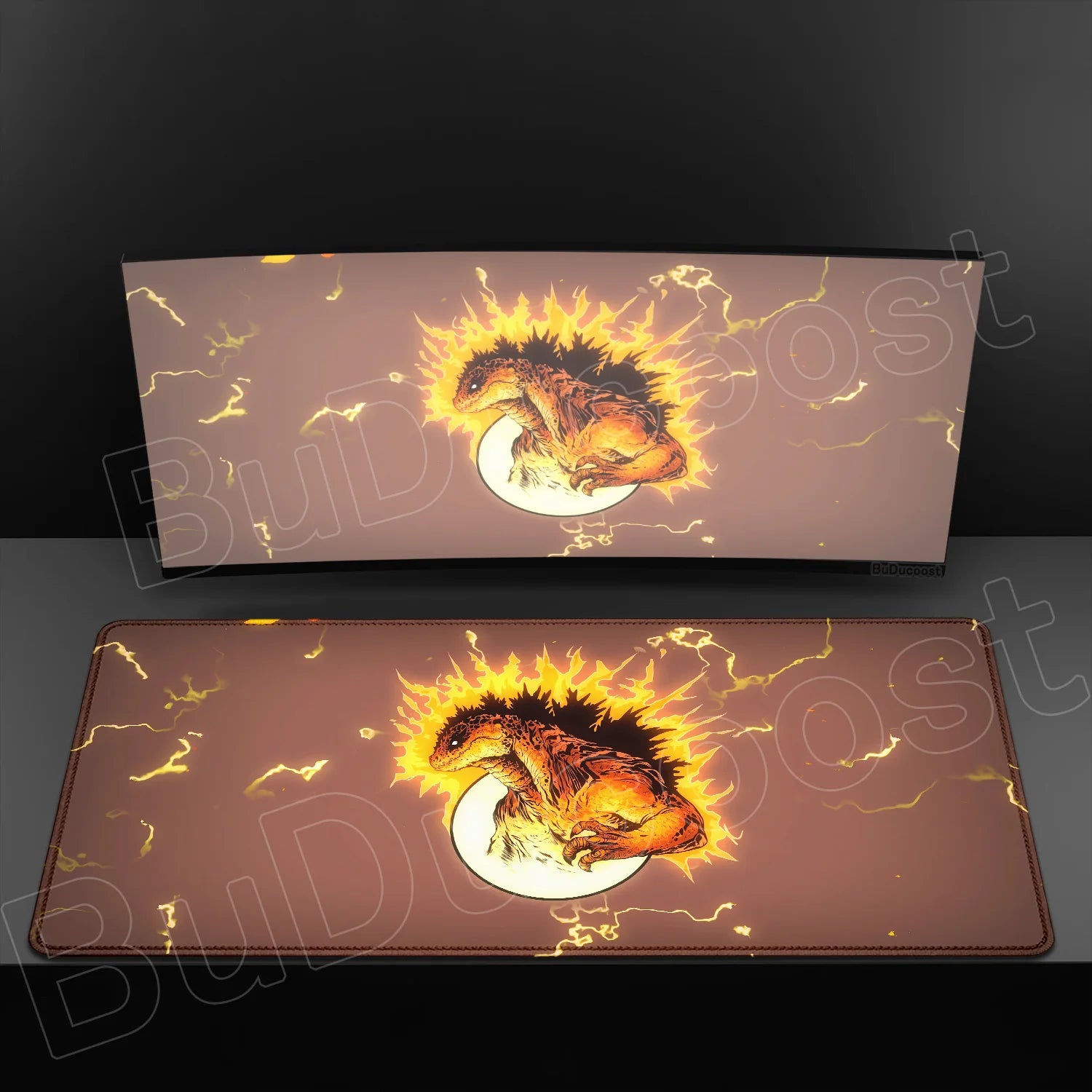 G-Godzillaes Mouse Pad Personalized Pattern 900x400mm XXL Lockedge Office Laptop Game Computer Desk Mat Table Keyboard Mouse Pad