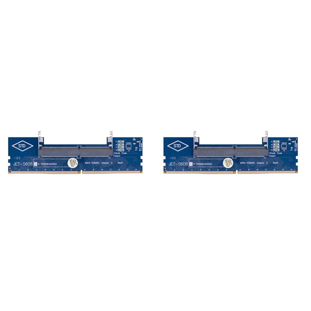 1-5PCS Laptop To Desktop Memory RAM DDR3 DDR4 Memory Adapter Connector Card SO-DIMM To PC DIMM Card DDR3 DDR4 Memory Adapter Sti
