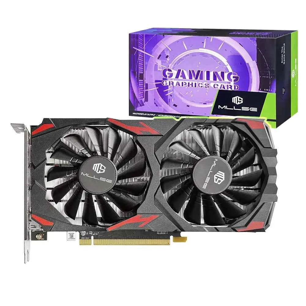 MLLSE AMD RX 580 8GB 2048SP Gaming Graphics Card GDDR5 256Bit PCI-E 3.0 ×16 8Pin Radeon GPU Rx 580 Video Card Placa De Video