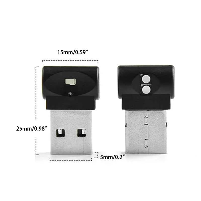 Mini USB LED RGB Ambient Light 7 Color Auto Interior Lamp for Car Laptop Keyboard Atmosphere Smart Night Lamp Mood Light