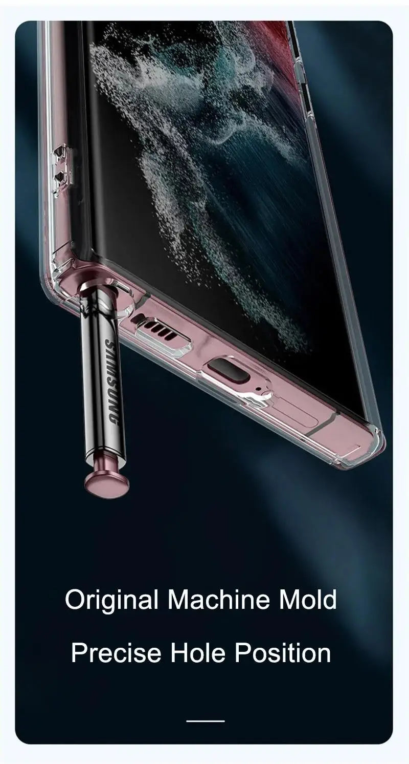 Magnetic Magsafe Wireless Charge Case for Samsung Galaxy S26 S25 S24 S23 Plus S23 22 21 20 FE Ultra edge Clear Shockproof Cover