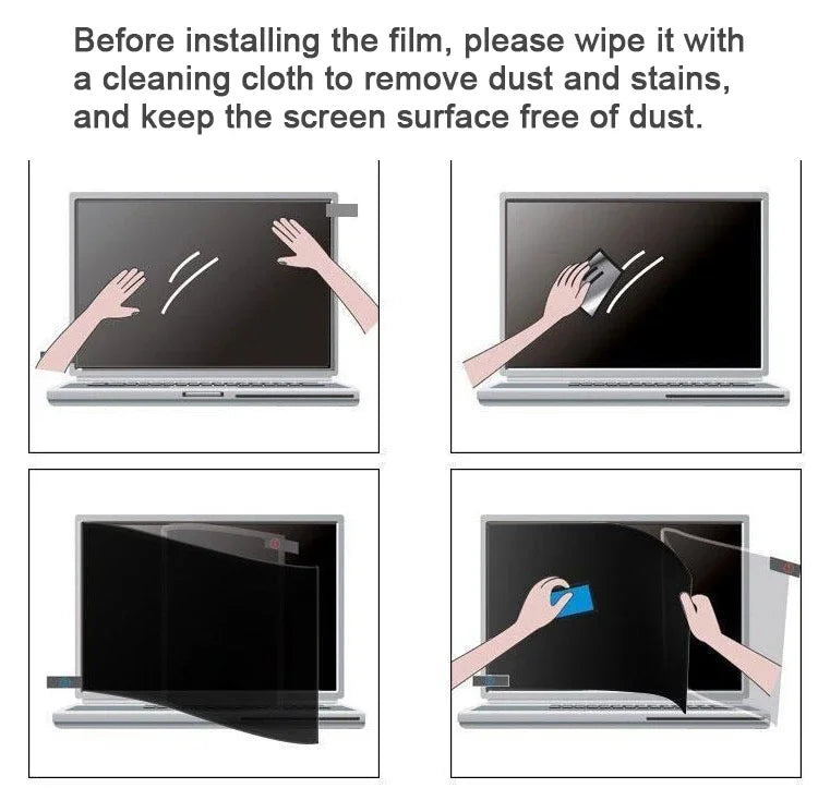 Privacy Screen Protector for HP Dell Lenovo Xiaomi Laptop Anti-spy Anti-glare Anti Blue Light 12-17 Inch Protection Film Filter