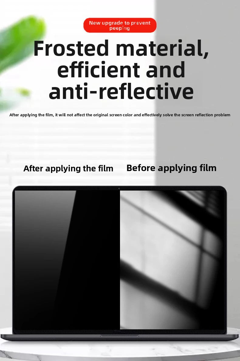 for 13/14/16/17/18 inch laptop privacy film customized size anti reflection and anti blue light radiation screen protector film