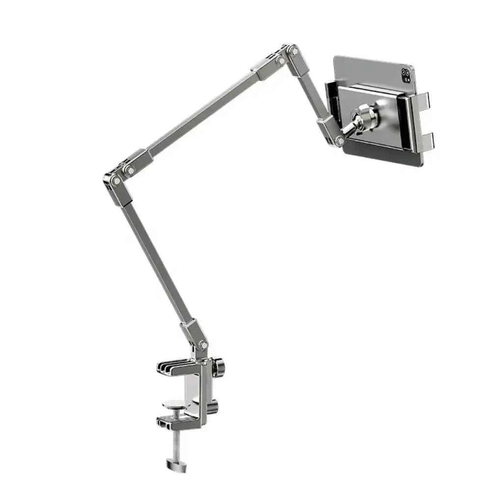 Adjustable Tablet Stand 360-degree Rotation 3 Sections Arms Bedside Phone Holder Portable Foldable Lazy Bracket