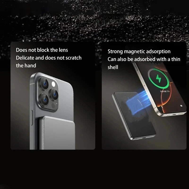 Wireless Magnetic 500000mAh Power Bank Fast Charging Portable PD22.5W External Battery for Magsafe for iPhone17 Samsung Xiaomi