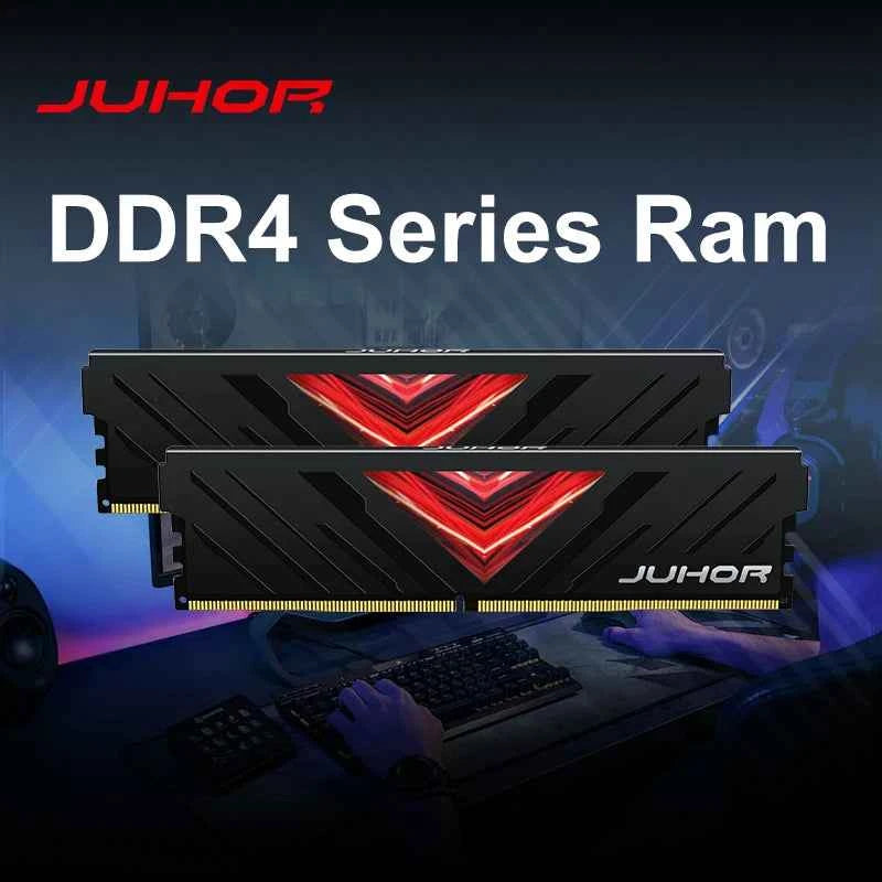 JUHOR Memoria Ram DDR4 8GB 16GB 3200MHz Udimm  Dimm  Desktop Memory