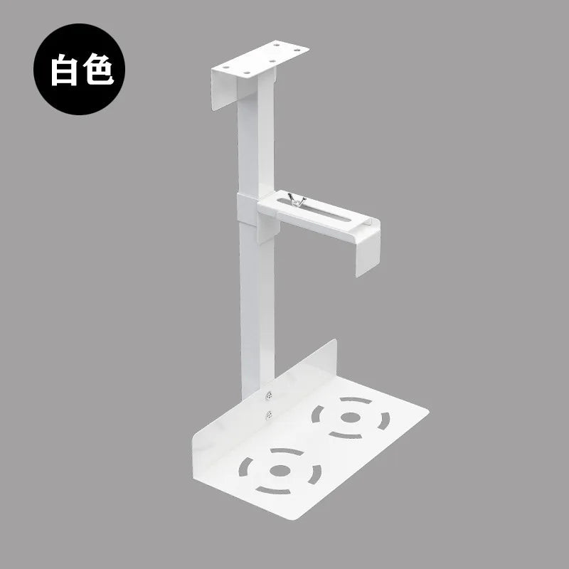 CP-02 30kg Computer CPU Stand Mainframe Hanger Host Box Stand Universal PC Case Holder Under Desk Wall Side width height Adjust