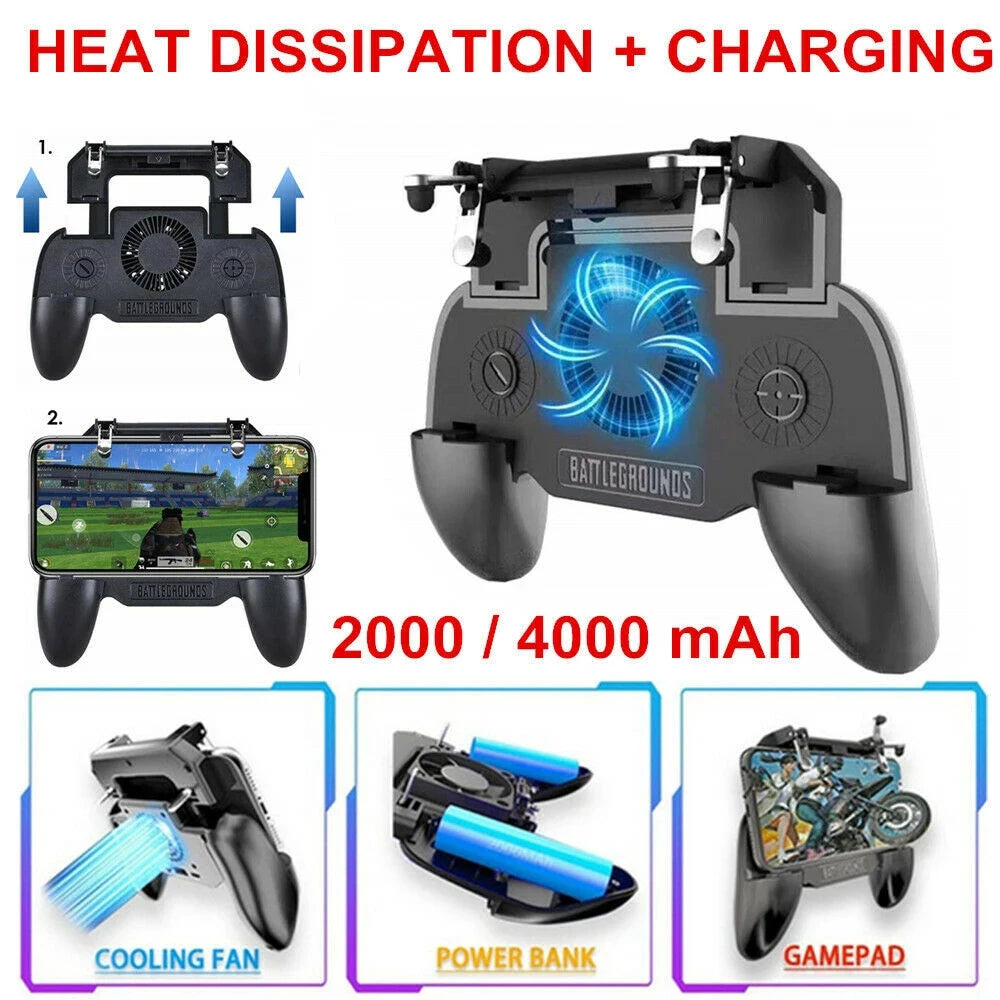 Trigger Free Fire PUBG Controller for Cell Phone Gamepad Joystick Android iPhone Control Mobile Game Pad Pugb Smartphone Command